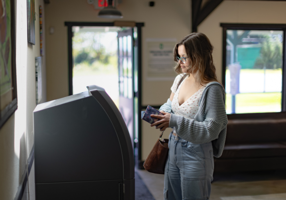Weed Shopper at a Dispensary
