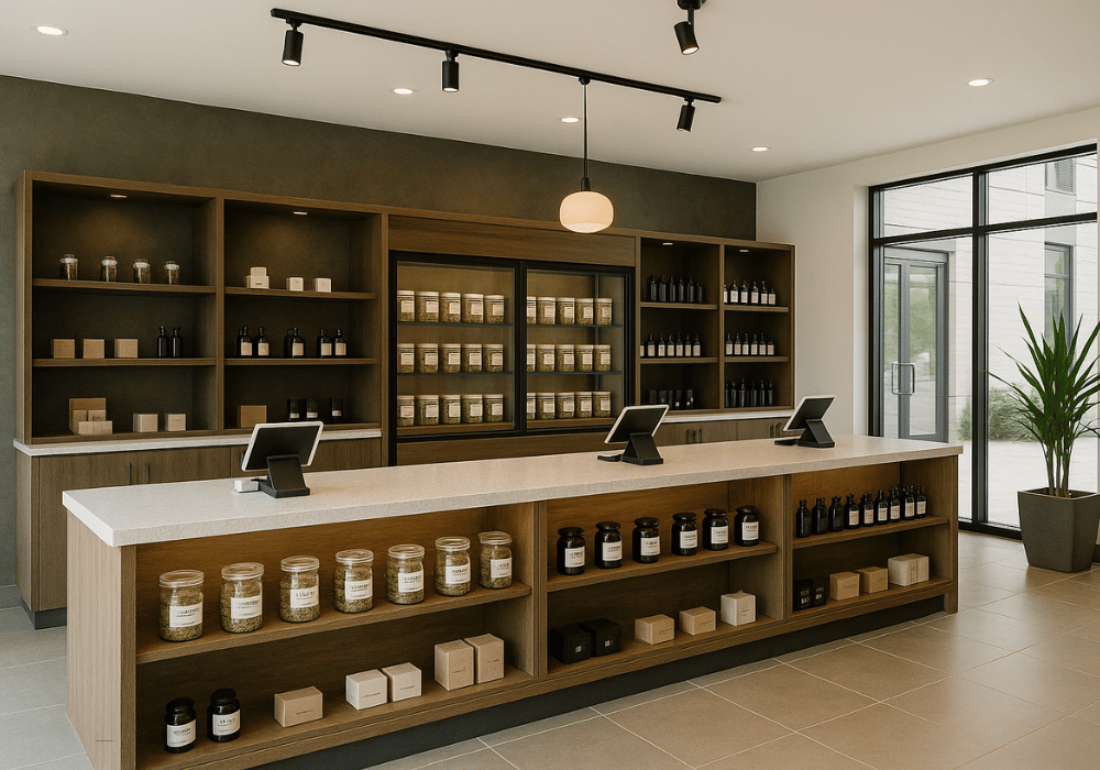 High End Dispensary Shop in Canada